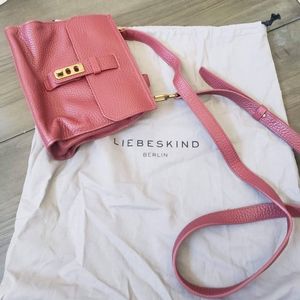 Liebeskind burgundy plum purse